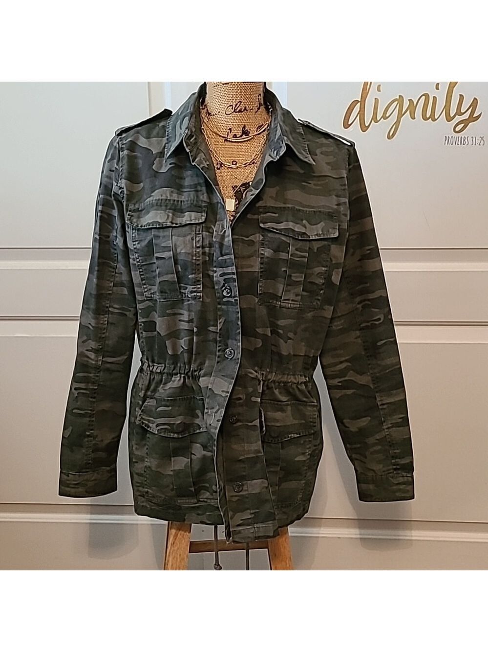 Buffalo David Bitton Camouflage Jacket